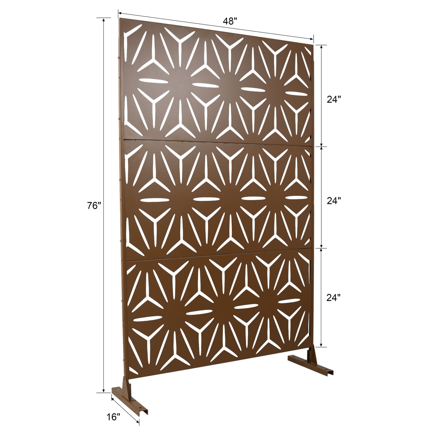 Outdoor and Indoor Metal Privacy Screens