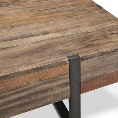 Prescott Modern Reclaimed Wood End Table