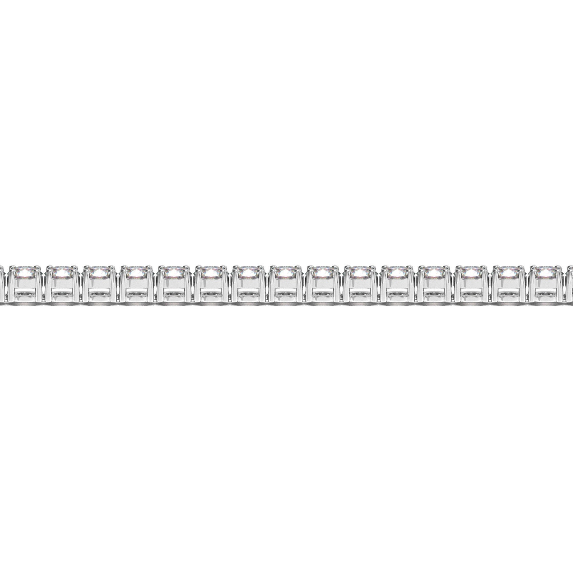 Lab grown round diamond tennis bracelet in 14k white gold 10 cttw F/G VS2/SI1, Bids.com on Tampa Home & Garden Store