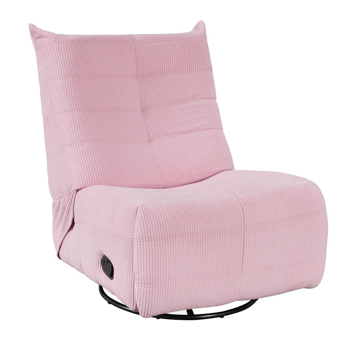 Georgena and contemporary swivel glider recliner