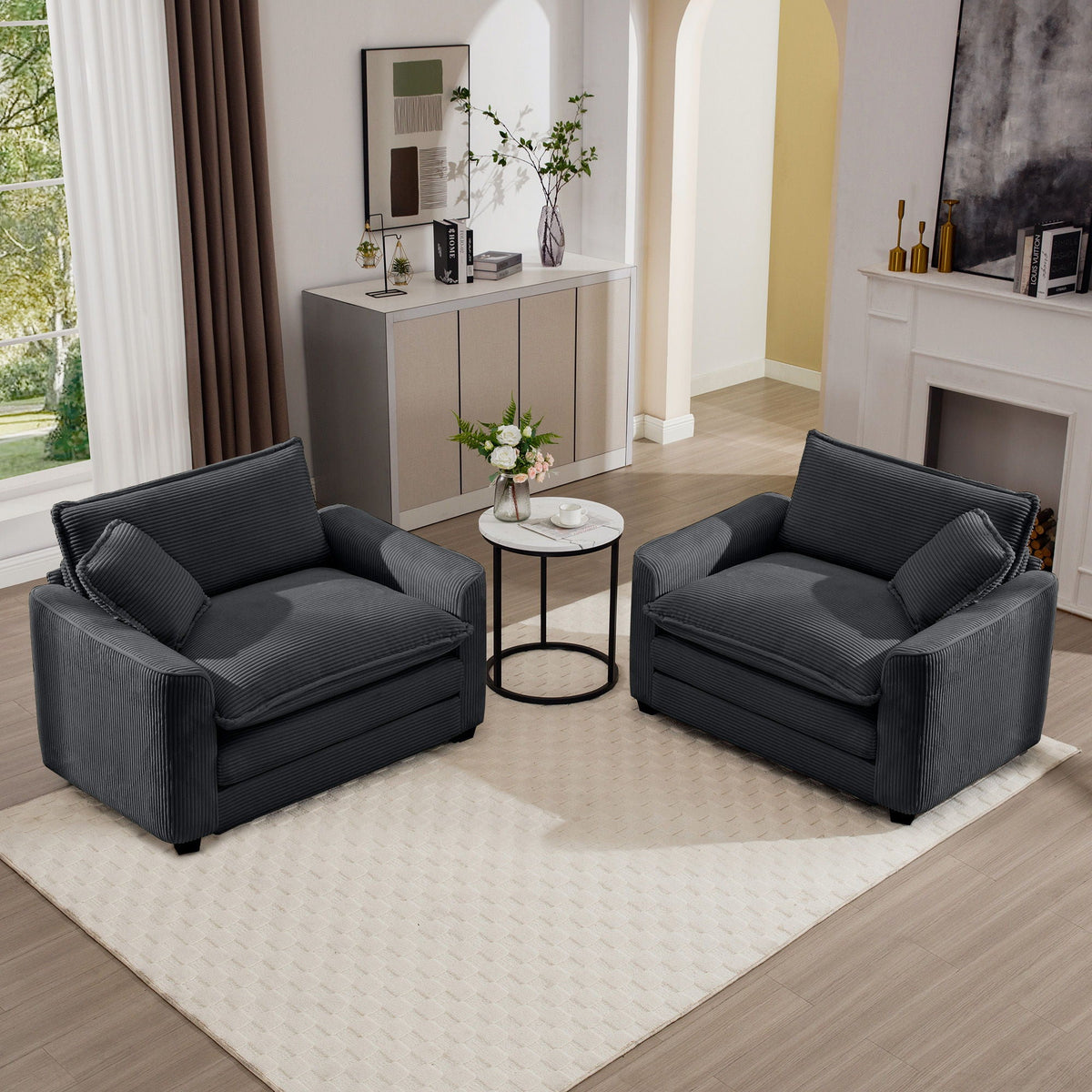 Classic Modern Chair and Memory Foam Pillow