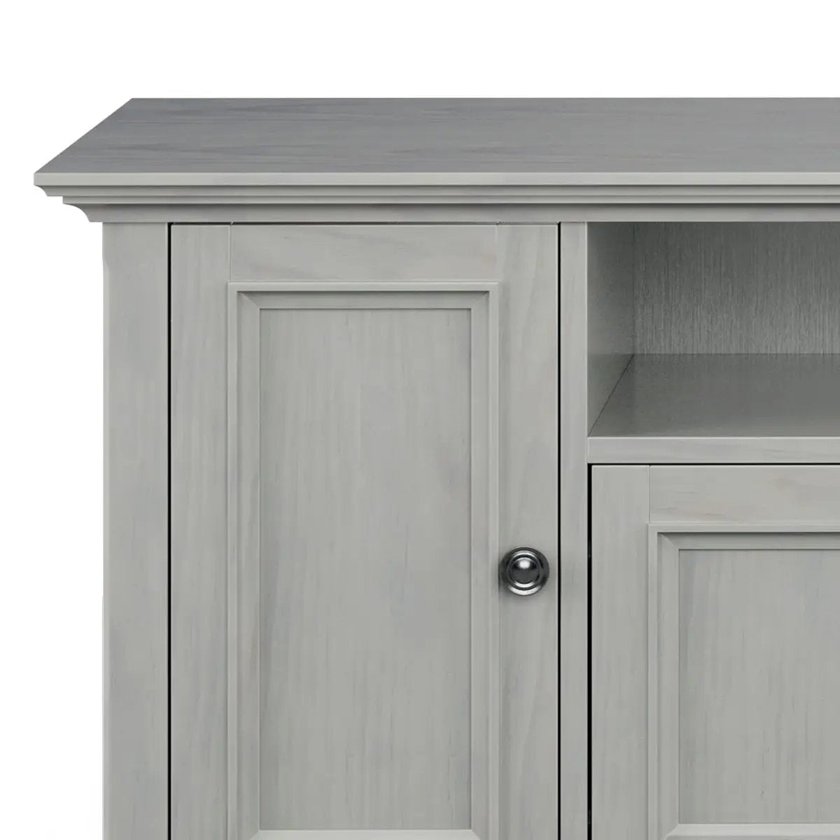 Amherst Wide TV Media Stand with Solid Wood
