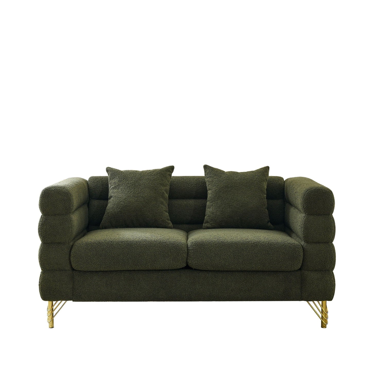 Large Sectional Sofa With Deep Seat and Pillows