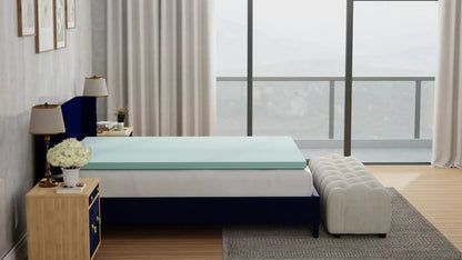 Gel Plush Memory Foam Mattress Topper 3 Inch