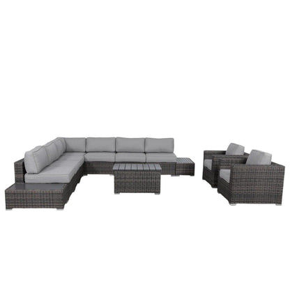 Comfortable Outdoor Sectional and Lounge Set