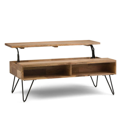 Hunter Handcrafted Lift Top Coffee Table