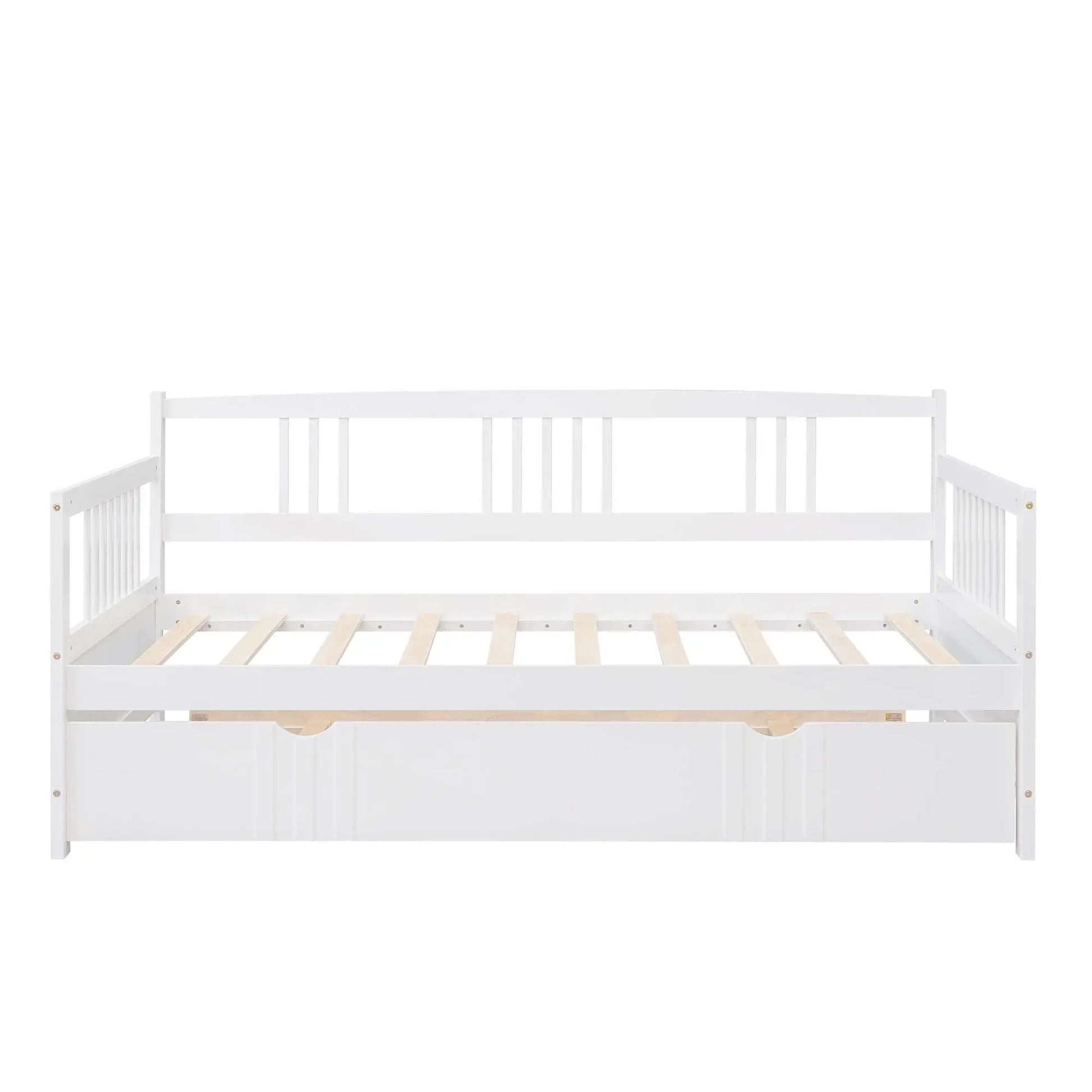 Multifunctional Modern Daybed white wood frame with storage drawers by Unique Piece Furniture on Tampa Home & Garden Store