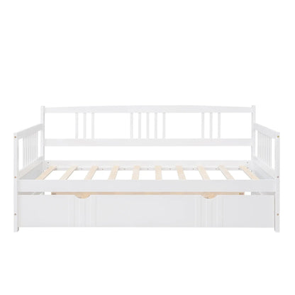 Multifunctional Modern Daybed white wood frame with storage drawers by Unique Piece Furniture on Tampa Home & Garden Store