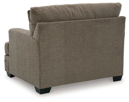 Stonemeade 3 Piece Living Room Set armchair in taupe woven fabric by Unique Piece Furniture on Tampa Home & Garden Store