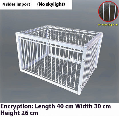 Pigeon Active Network Door Encrypted Return Cage, silver metal, 40x30x26 cm on Tampa Home & Garden Store