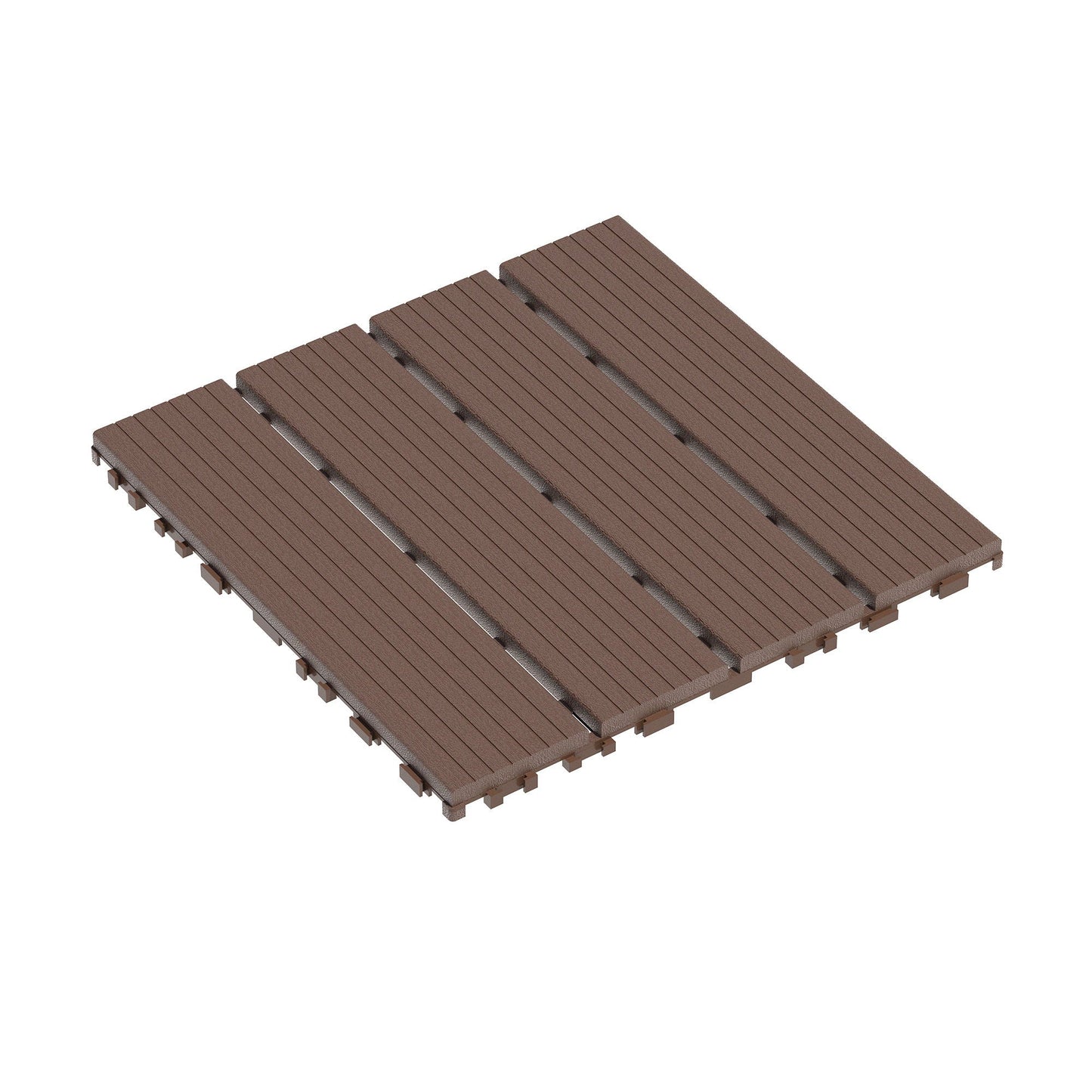Interlocking Wood Deck Tiles And Outdoor Patio