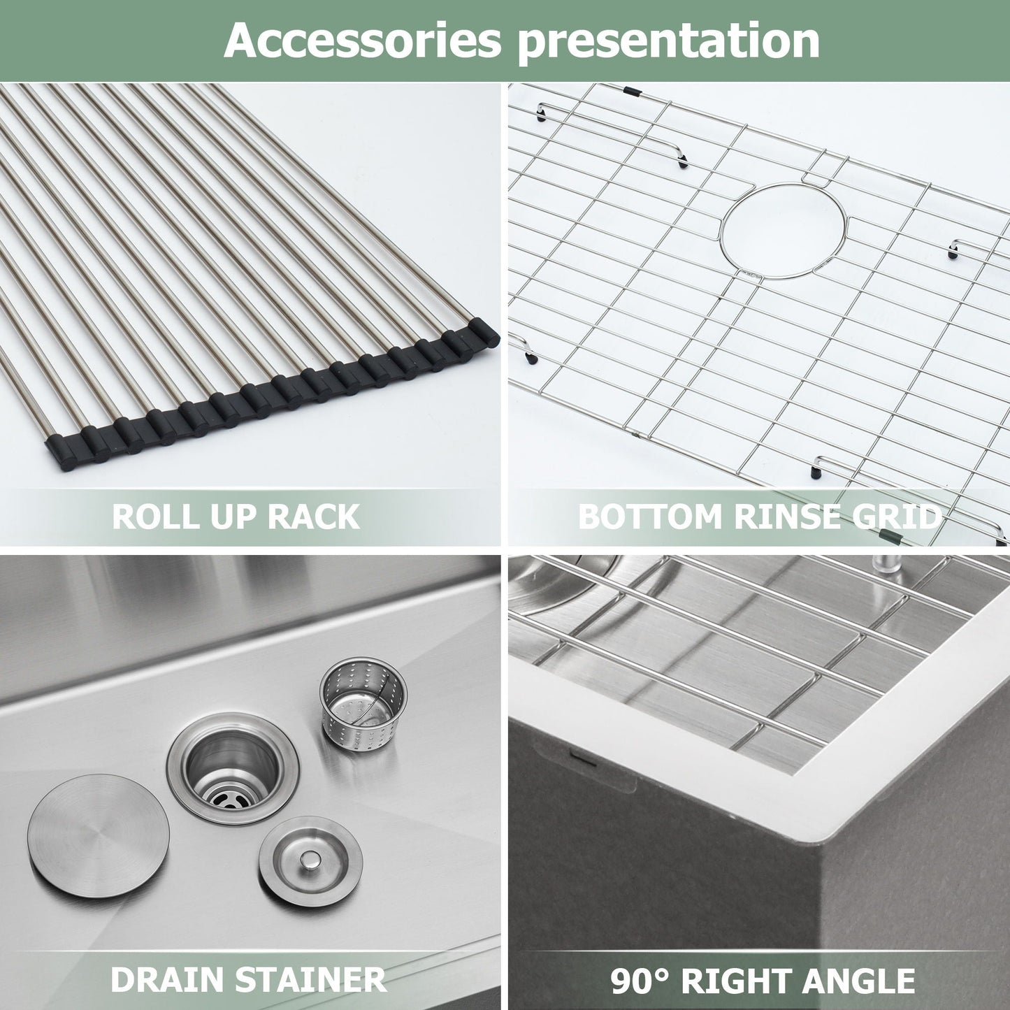 Topmount Brushed Stainless Steel Kitchen Sink