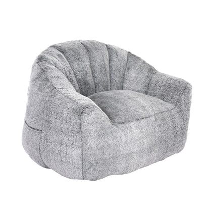 Beanbag Chair with Armrests High Density Foam