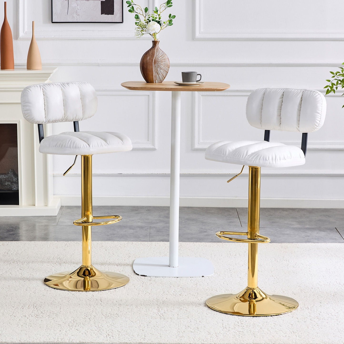 Adjustable Bar Stools For Kitchen Island Set
