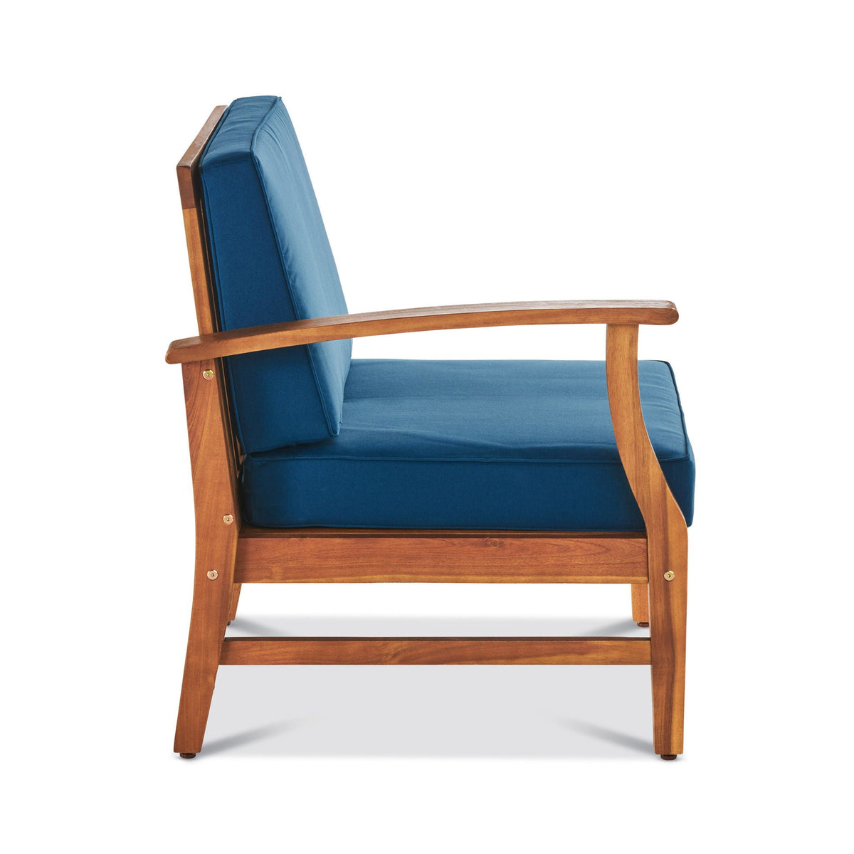 Perla 5 Pieces Outdoor Wood Patio Sofa Set