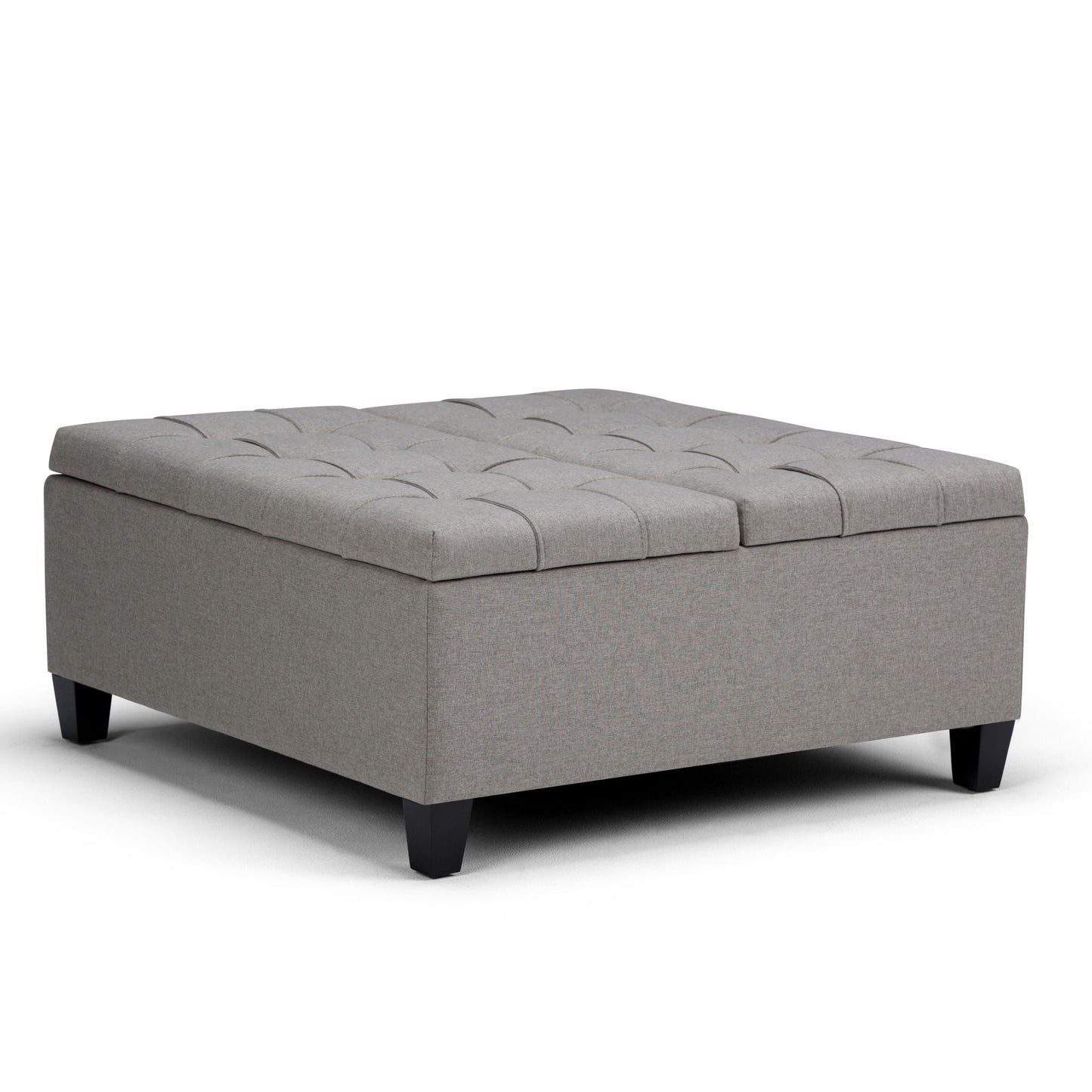 Harrison Upholstered Coffee Table Storage Ottoman