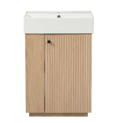 Bathroom Vanity With Sink, Freestanding Cabinet