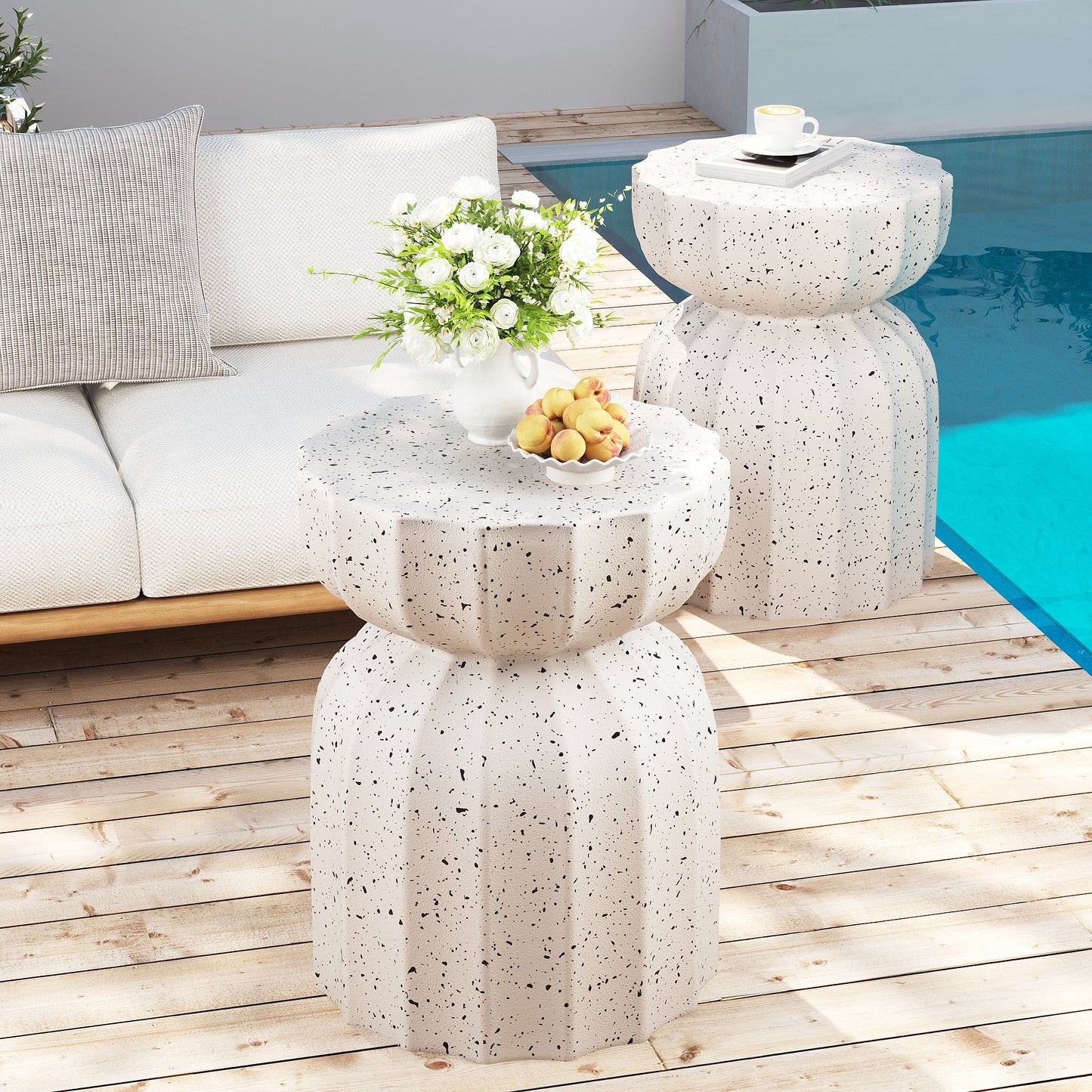 Modern Waterproof Indoor and Outdoor Coffee Table