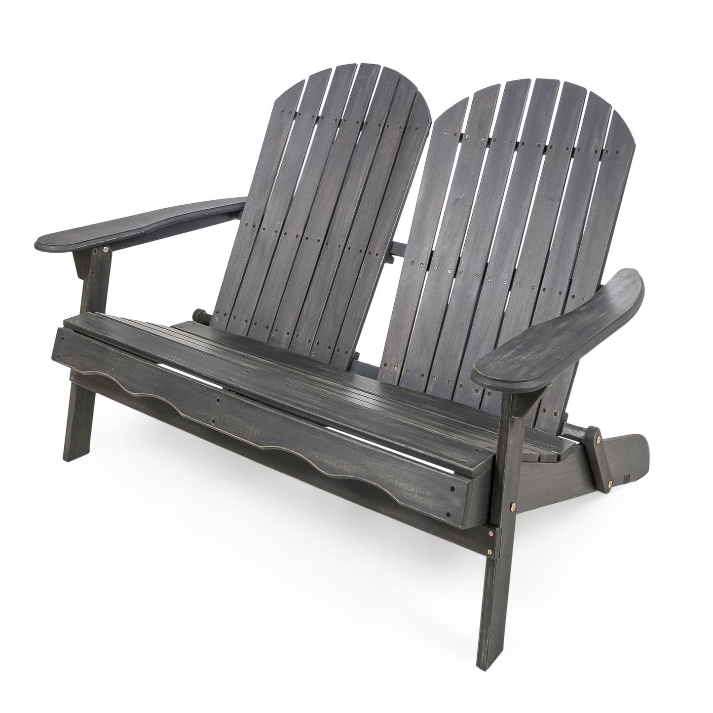 Adirondack Rocking Loveseat For Patio And Garden