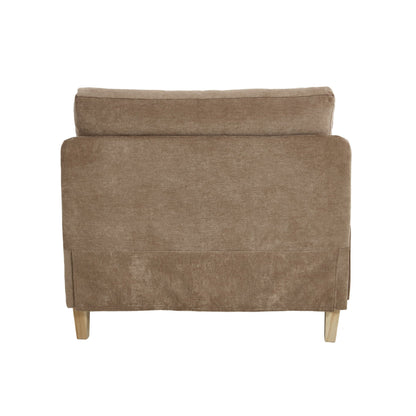 Mid Century Modern 3 Pillow Foldable Sofa Bed