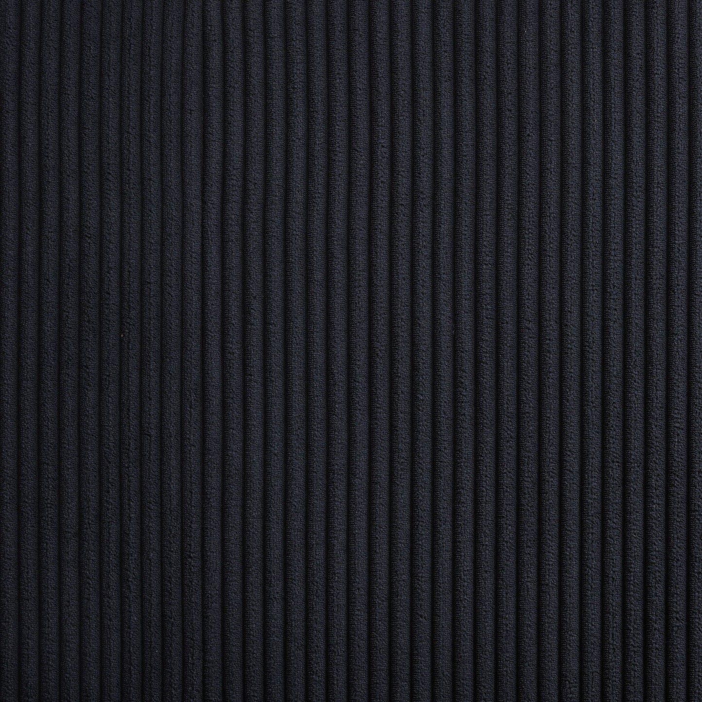 Judah Flame Visualizer Bed upholstery fabric in dark navy ribbed texture by HouseOfZazla on Tampa Home & Garden Store