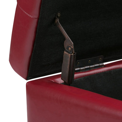 Cosmopolitan Upholstered Storage Ottoman Bench