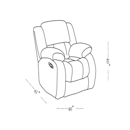 Stonic Design Reclining Set, 3pc living room set by Unique Piece Furniture plush recliners on Tampa Home & Garden Store