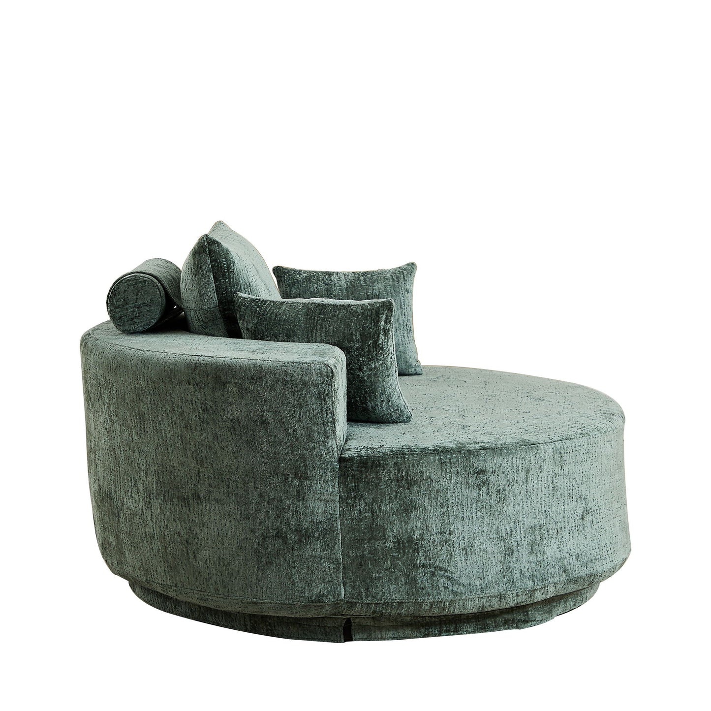Modern Single Sofa and Swivel Sleeper Chair