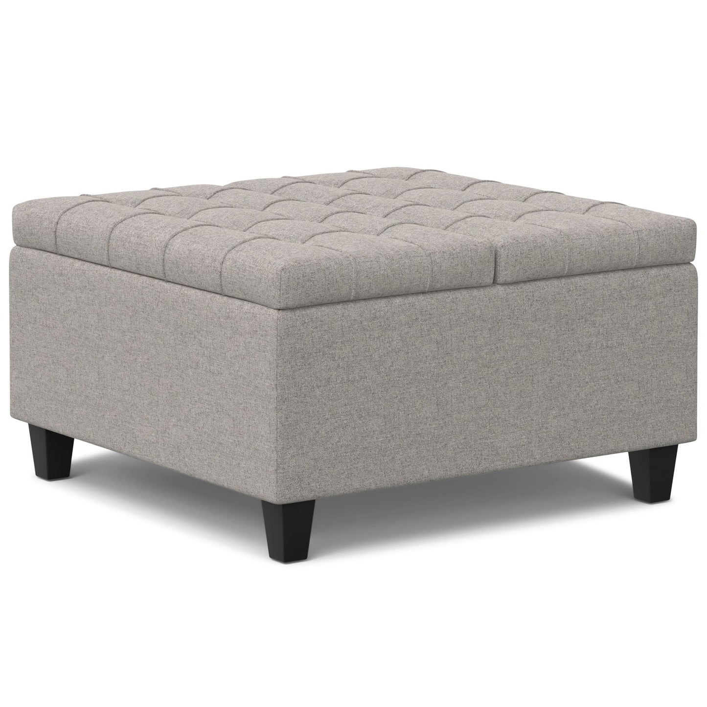 Harrison Upholstered Coffee Table Storage Ottoman