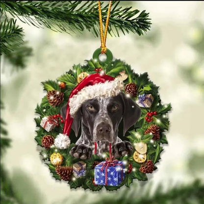 Car Pendant Sleeping Dog Angel Decor Hanging