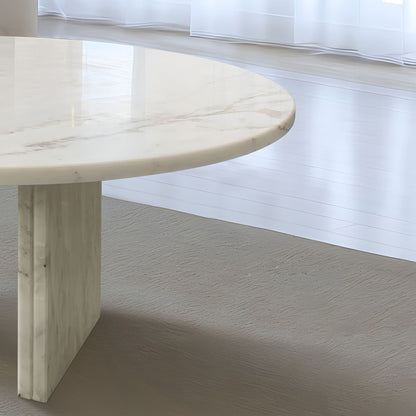Luxury Marble Coffee Table With Unique Veining