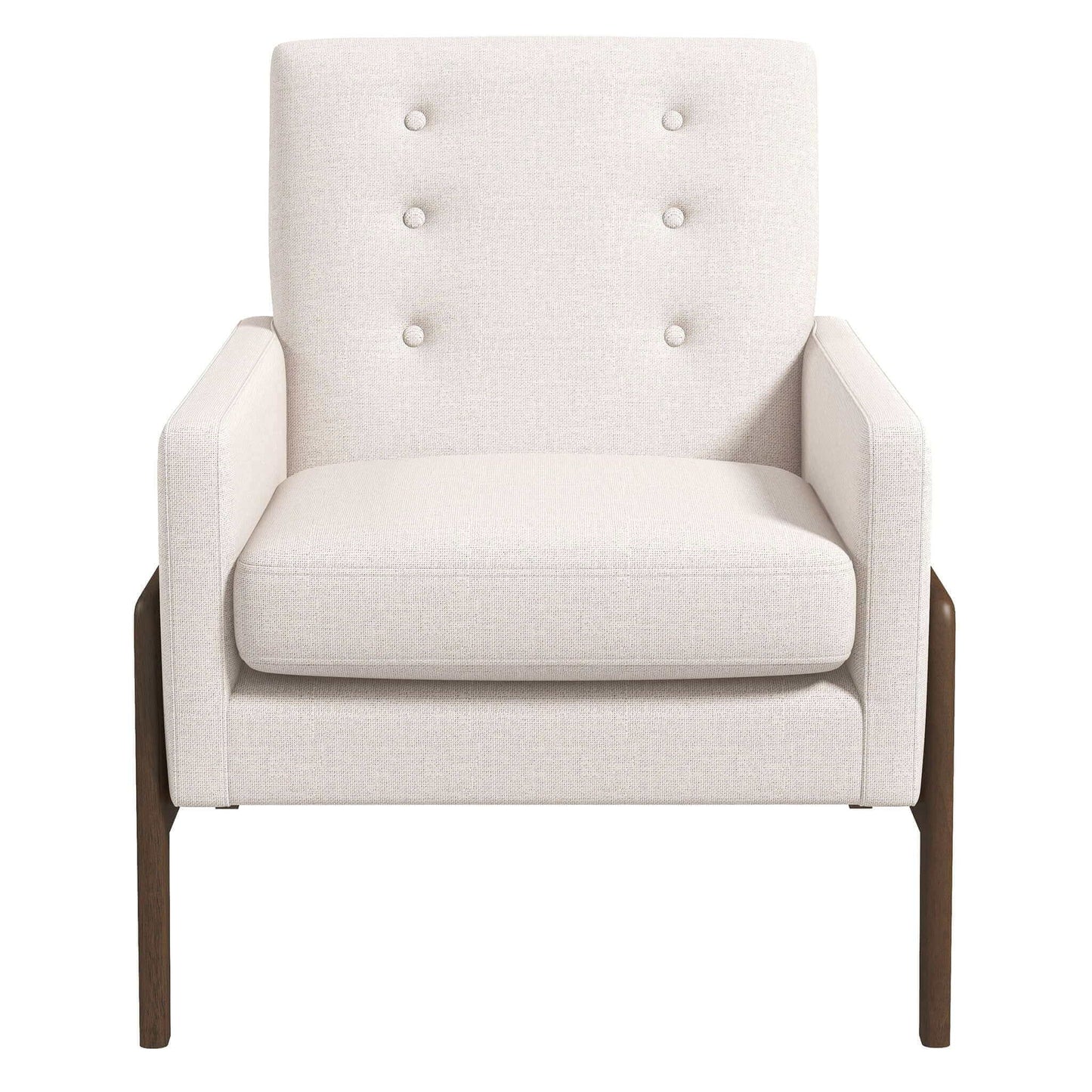 Cole Solid Wood Lounge Chair Mid Century Modern