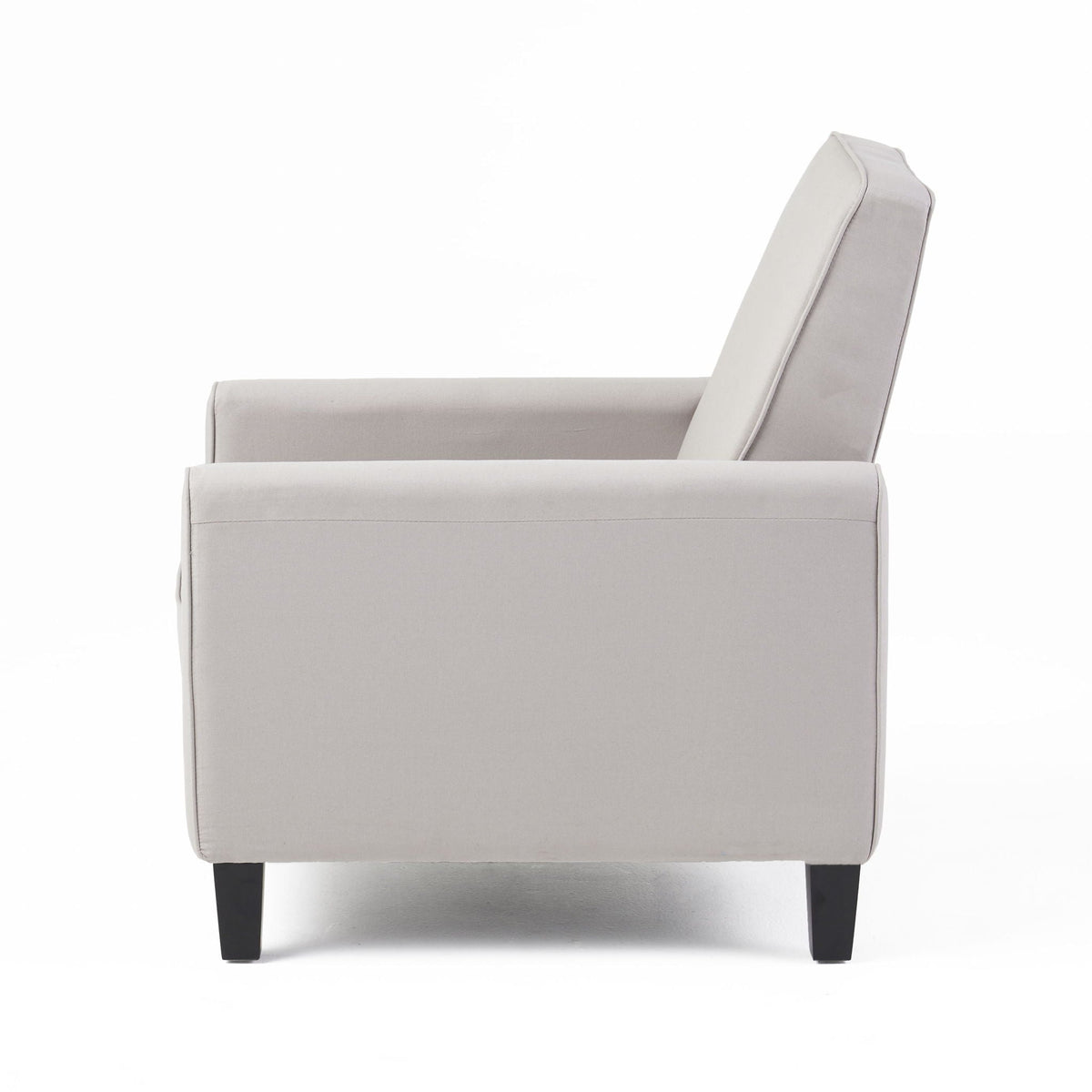 Upholstered Push Back Recliner Chair and Lounge