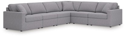 Modmax Sectional in Granite Performance Fabric