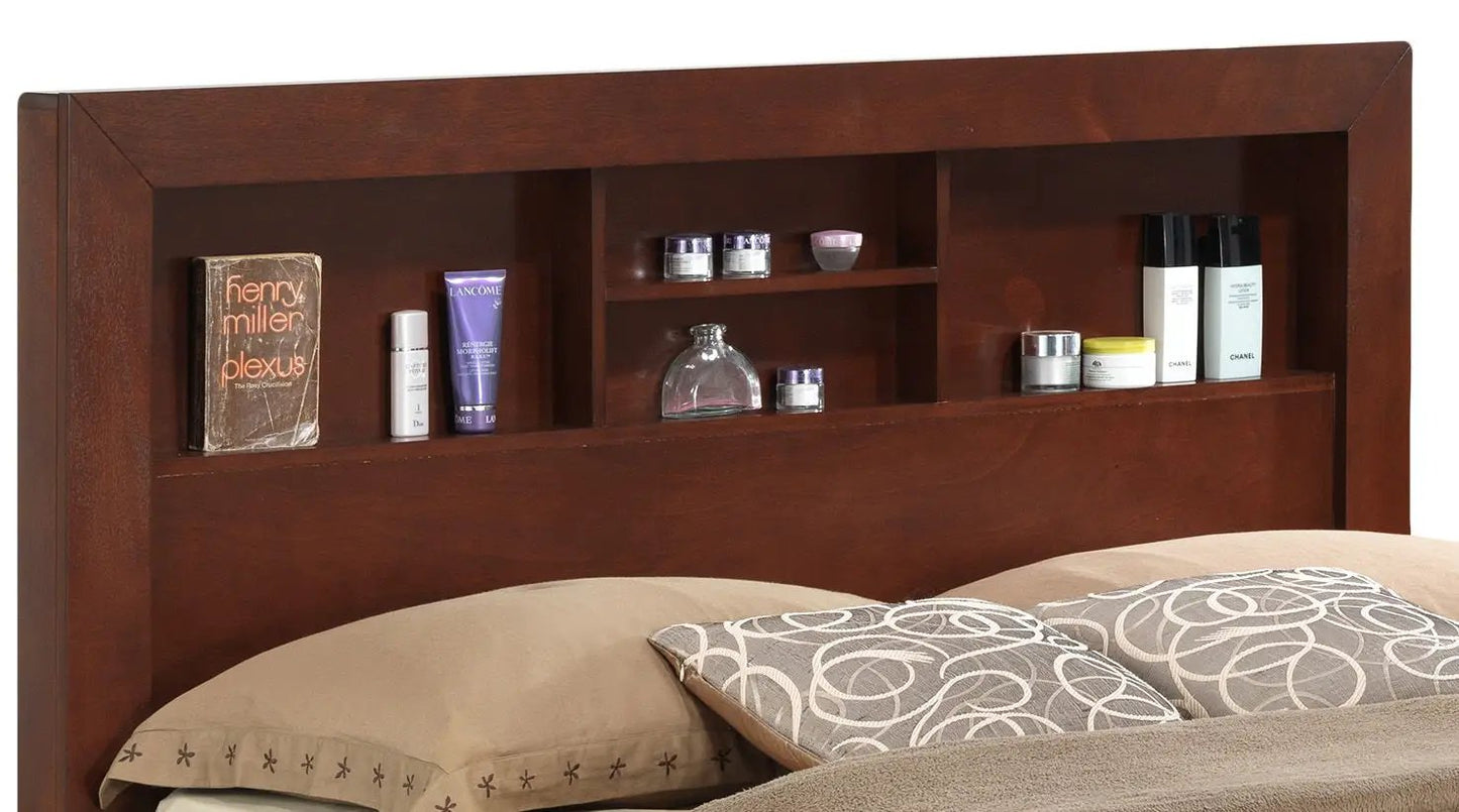 Storage Bed for Modern Spaces with Drawers