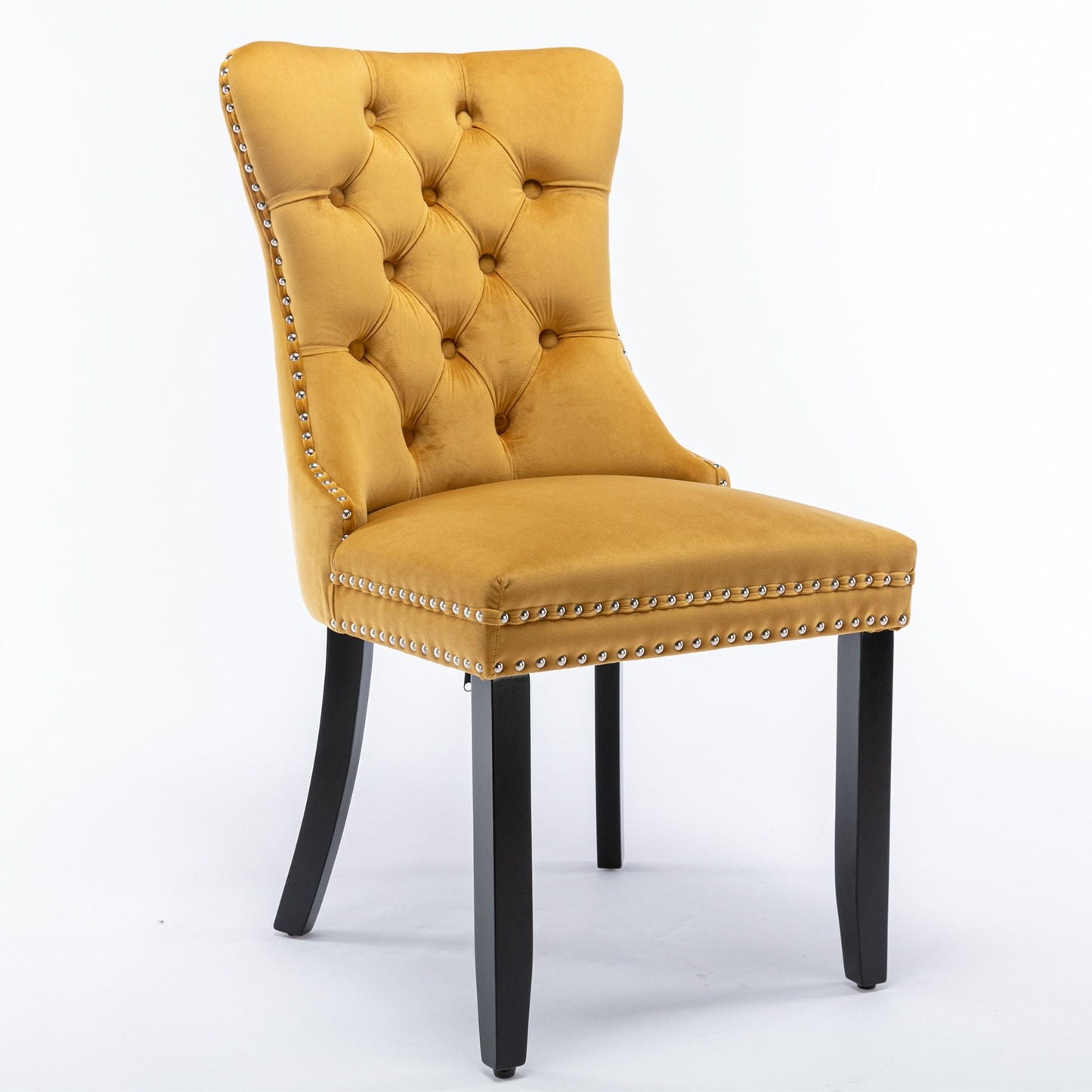 Nikki High End Tufted Dining Chair Set of Two