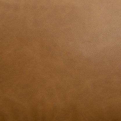 Brown leather texture close-up background with visible grain on Tampa Home & Garden Store