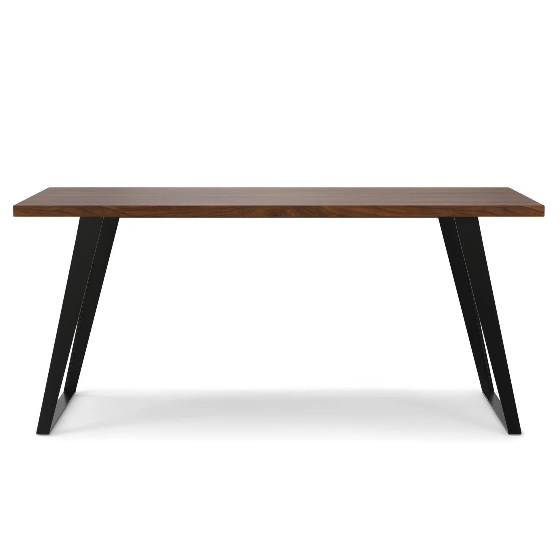 Lowry handcrafted square dining table wood top with black legs Unique Piece Furniture on Tampa Home & Garden Store