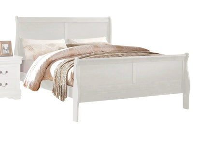 Louis Philippe Sleigh Style Bed Timeless Finish