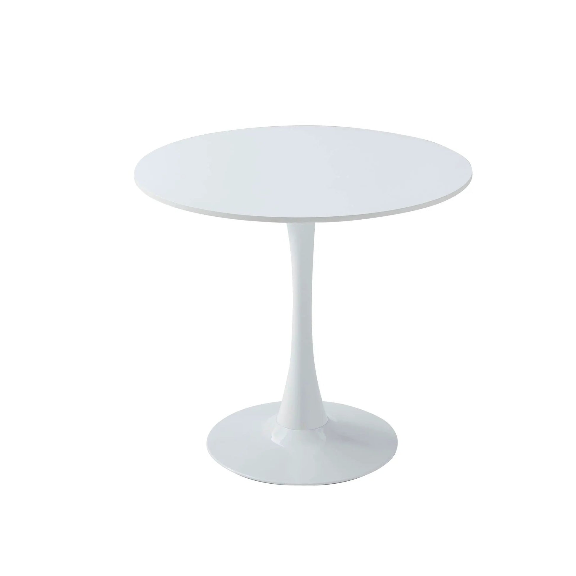 Round Dining Table With Tulip Style Base in white by Unique Piece Furniture on Tampa Home & Garden Store