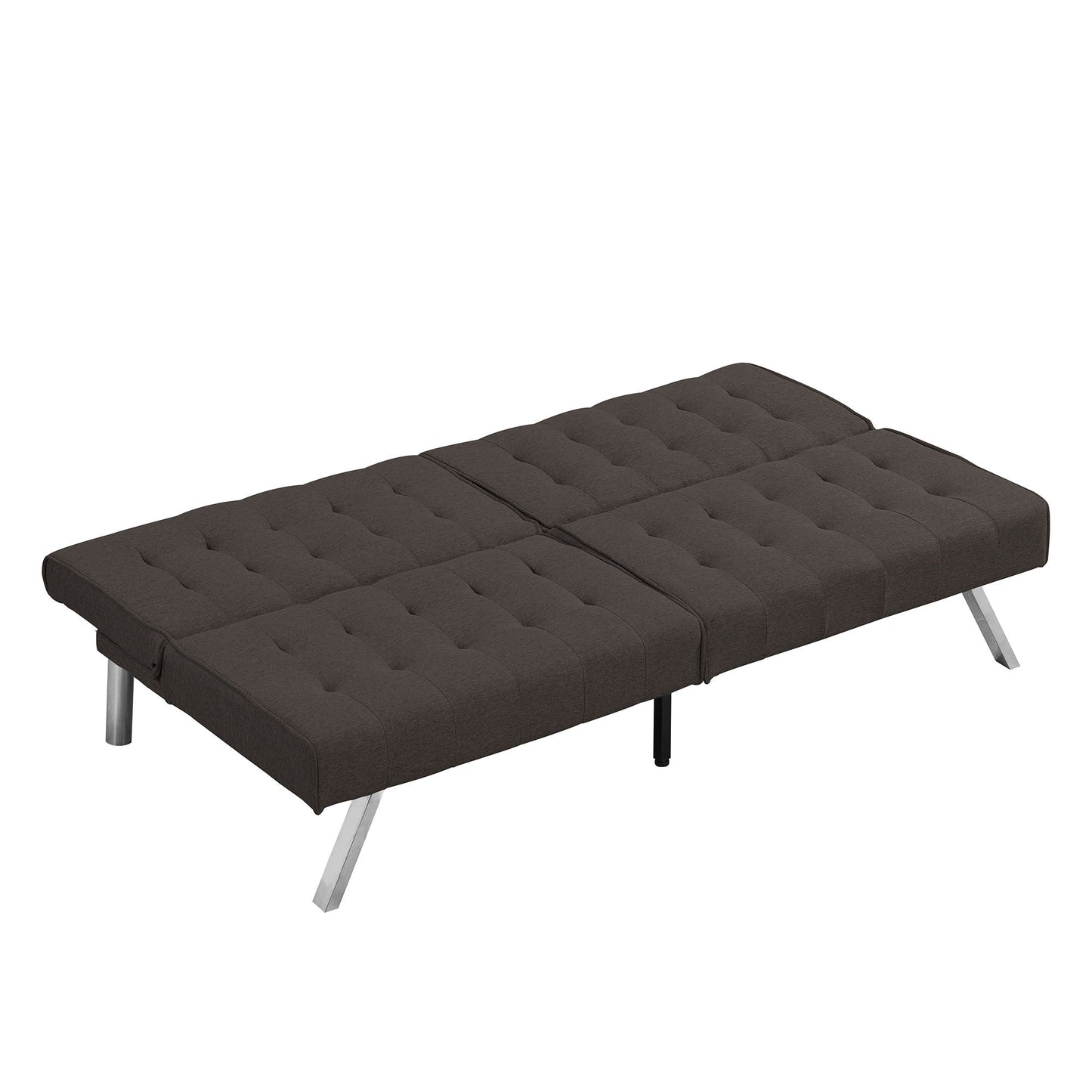 Modern Futon Sofa Bed and Convertible Guest Seat