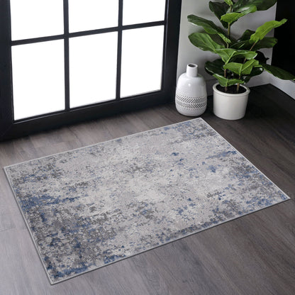 Marfi Abstract Area Rug in Neutral Tones
