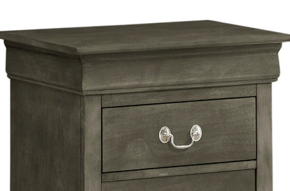 Traditional Nightstand Carved Bases and Curves