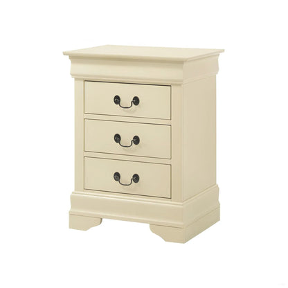 Louis Philippe Nightstand in Wood Veneer