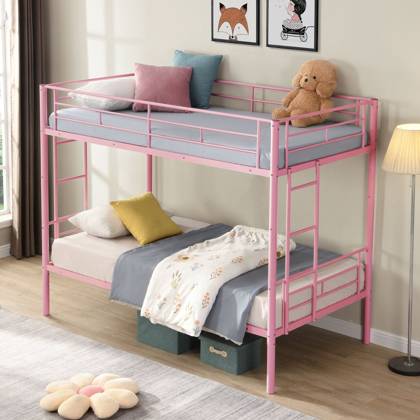 Modern and Space Saving Steel Bunk Bed Frames