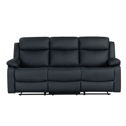 Blanche Reclining Sofa With Led Accent and Lights