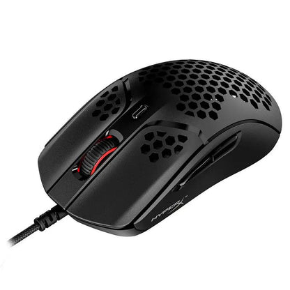 FLIPSTYLEZLLC wired USB gaming optical mouse with black honeycomb shell on Tampa Home & Garden Store