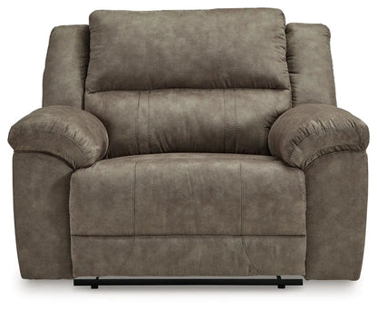 Laresview Zero Wall Wide Seat Recliner Fossil brown by Unique Piece Furniture on Tampa Home & Garden Store