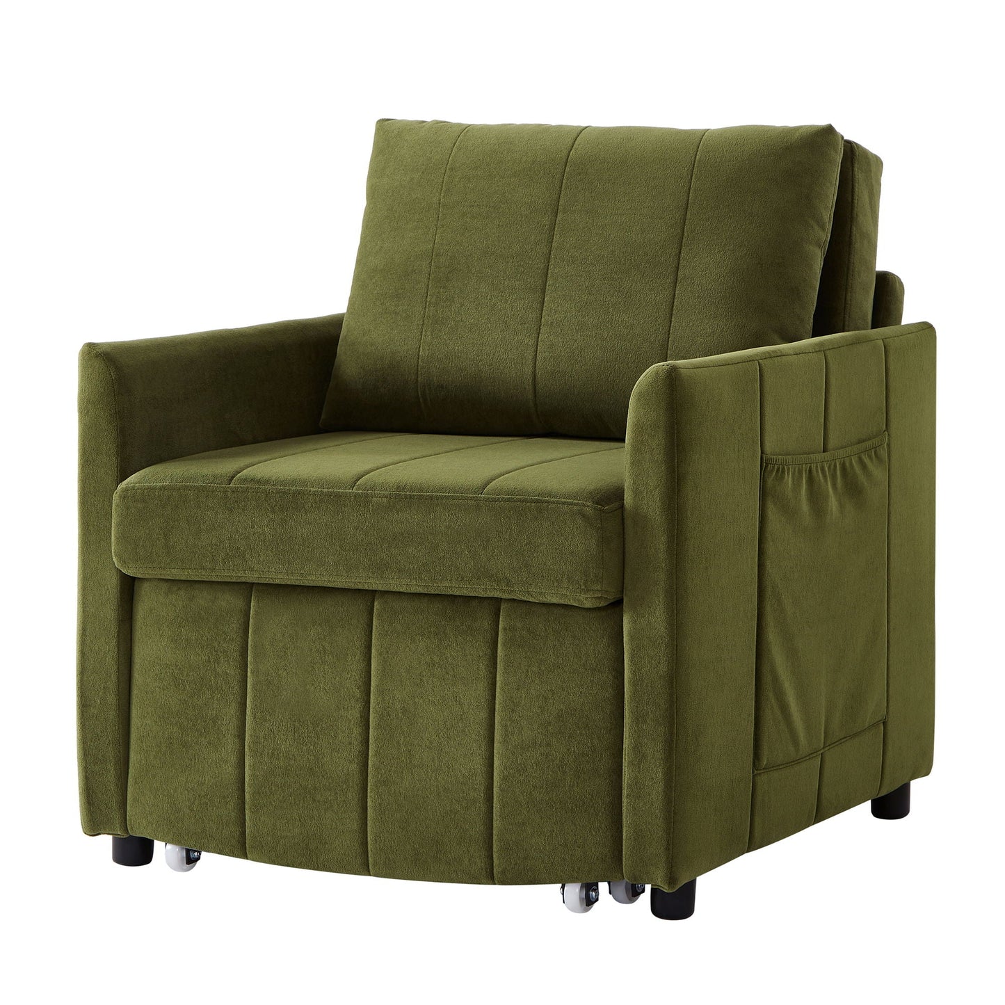 Convertible Sleeper Sofa and Storage Pockets