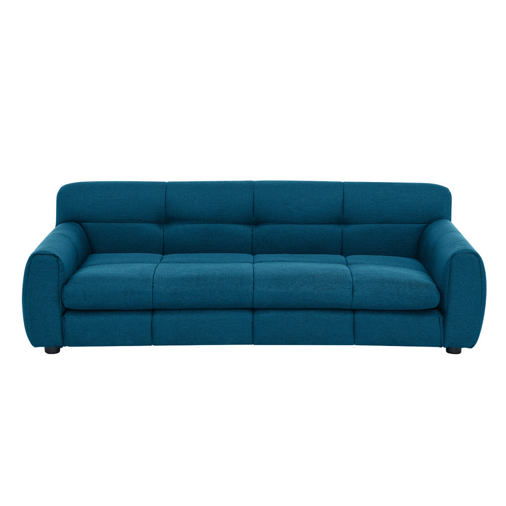 Pet bed oversized couch-style dog bed in dark blue fabric for big dogs on Tampa Home & Garden Store